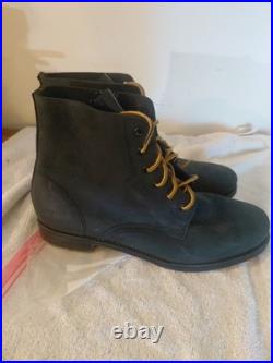 Reproduction German WWII low boots. Never worn size 9.5