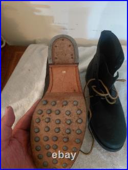 Reproduction German WWII low boots. Never worn size 9.5