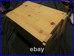 Reproduction German Ww2 Leberwurst Ration Crate Food Wooden Nord-ost Mess Kit