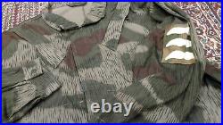 Reproduction German Ww2 Luftwaffe Fallshirmjager Camo Jump Smock Size X-large