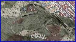 Reproduction German Ww2 Luftwaffe Fallshirmjager Camo Jump Smock Size X-large