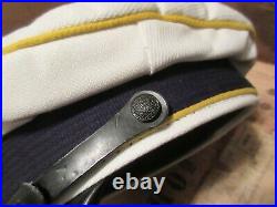 Reproduction German Ww2 Luftwaffe Fallshirmjager White Visor Cap Hat Size 60