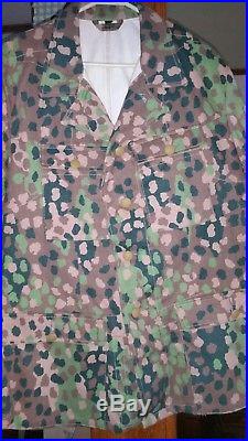 Reproduction German Wwii Pea Dot Camo Jacket & Pants Made In The USA