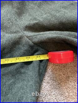 Reproduction M37 WWII German Infantry Greatcoat Size 44 Hessen Antique