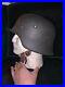Reproduction M42 German Helmet WWII Probably A Size 64 Shell