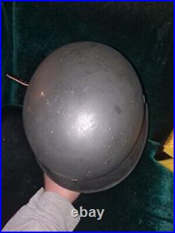 Reproduction M42 German Helmet WWII Probably A Size 64 Shell