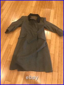 Reproduction WW2 German Army Or police wool great coat High Quality Large Size