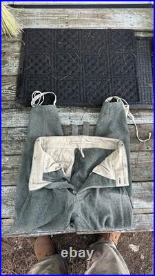 Reproduction WW2 German Elite Wool M43 Trousers. Good Maker, Size 32x32