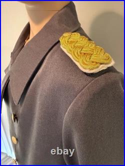 Reproduction WW2 German Luftwaffe General's Overcoat Size 44L