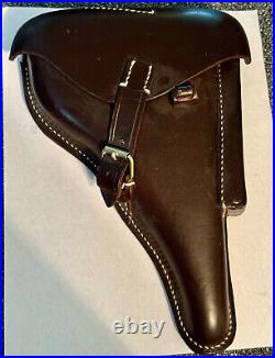 Reproduction WW2 German Luger P. 08 Black Holster Karl Ackva AG 1934