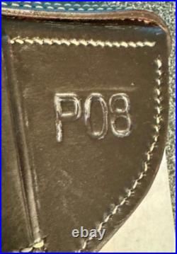 Reproduction WW2 German Luger P. 08 Black Holster Karl Ackva AG 1934