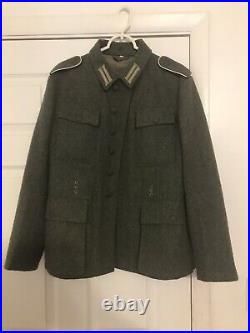 Reproduction WW2 German M43 Field Grey Wool Tunic