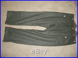 Reproduction WW2 German M 36 Stone-Gray Trousers