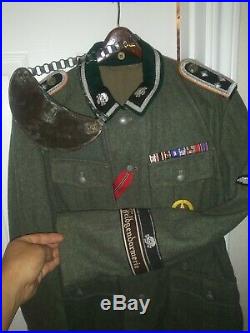 Reproduction WW2 German Waffen Field Police Uniform