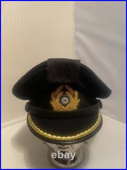 Reproduction WW2 Kriegsmarine Officer's Peaked Cap Made By Erel