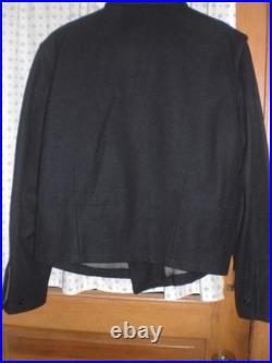 Reproduction WWII German Army black wool panzer crewman tunic