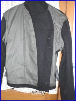 Reproduction WWII German Army black wool panzer crewman tunic