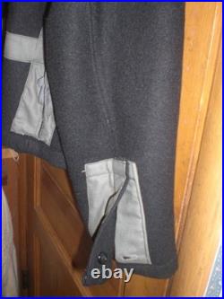 Reproduction WWII German Army black wool panzer crewman tunic