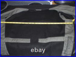 Reproduction WWII German Army black wool panzer crewman tunic