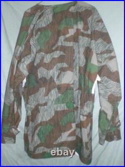 Reproduction WWII German Army splinter camo smock never used
