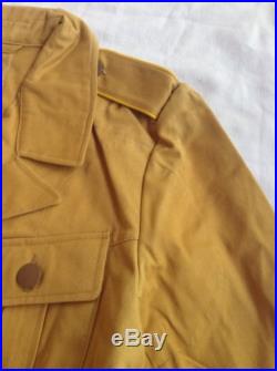 Reproduction WWII German DAK Tropical Tan Tunic, Medium-Minor Damage-Discounted