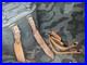 Reproduction WWII German Essenträger Leather Food Container Carrier Straps Army