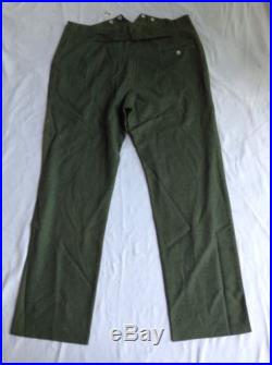 Reproduction WWII German M40 Wool Heer Pants Size 42