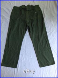 Reproduction WWII German M40 Wool Heer Pants Size 44