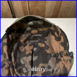 Reproduction WWII German Steel Helmet With Camouflage Cover Militaria