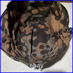 Reproduction WWII German Steel Helmet With Camouflage Cover Militaria