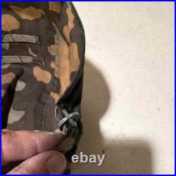 Reproduction WWII German Steel Helmet With Camouflage Cover Militaria