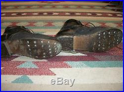 Reproduction WW II German Low boots in size 11