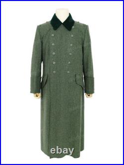 Reproductions GERMAN ARMY M36 FIELD GREY GREEN WOOL GREATCOAT COAT SIZE S