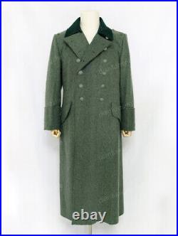 Reproductions GERMAN ARMY M36 FIELD GREY GREEN WOOL GREATCOAT COAT SIZE S