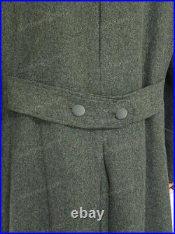 Reproductions GERMAN ARMY M36 FIELD GREY GREEN WOOL GREATCOAT COAT SIZE S