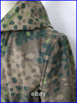 Reproductions GERMAN DOT44 PEAS CAMO & WHITE WINTER REVERSIBLE PARKA SIZE XXL