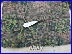 Reproductions GERMAN DOT44 PEAS CAMO & WHITE WINTER REVERSIBLE PARKA SIZE XXL