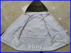 Reproductions GERMAN DOT44 PEAS CAMO & WHITE WINTER REVERSIBLE PARKA SIZE XXL