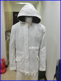 Reproductions GERMAN DOT44 PEAS CAMO & WHITE WINTER REVERSIBLE PARKA SIZE XXL