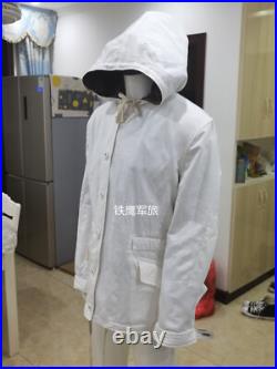 Reproductions GERMAN DOT44 PEAS CAMO & WHITE WINTER REVERSIBLE PARKA SIZE XXL