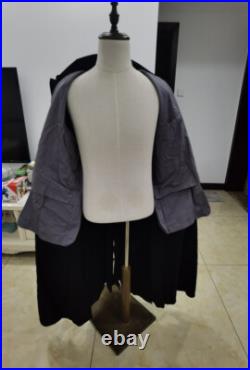 Reproductions GERMAN ELITE M32 BLACK WOOL GREATCOAT COAT SIZE S