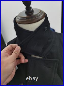 Reproductions GERMAN ELITE M32 BLACK WOOL GREATCOAT COAT SIZE S