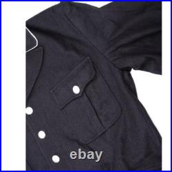 Reproductions GERMAN ELITE M32 OFFICER BLACK WOOL TUNIC BREECHES SUIT SIZE XL