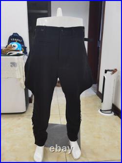 Reproductions GERMAN ELITE M32 OFFICER BLACK WOOL TUNIC BREECHES SUIT SIZE XL