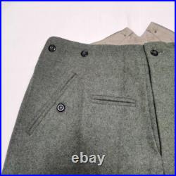 Reproductions GERMAN EM M36 FIELD GREY GREEN WOOL TUNIC TROUSERS SUIT SIZE XL