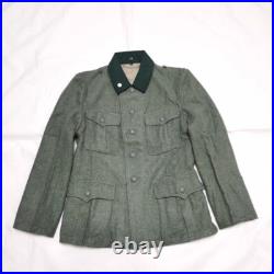 Reproductions GERMAN EM M36 FIELD GREY GREEN WOOL TUNIC TROUSERS SUIT SIZE XL