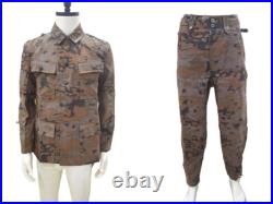 Reproductions GERMAN M43 AUTUMN OAK CAMO TUNIC & TROUSERS SUIT SIZE M