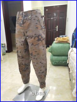 Reproductions GERMAN M43 AUTUMN OAK CAMO TUNIC & TROUSERS SUIT SIZE M Reproductions GERMAN M43 AUTUMN OAK CAMO TUNIC & TROUSERS SUIT SIZE M