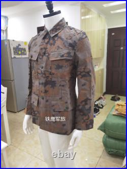 Reproductions GERMAN M43 AUTUMN OAK CAMO TUNIC & TROUSERS SUIT SIZE M