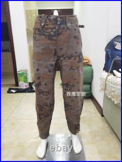 Reproductions GERMAN M43 AUTUMN OAK CAMO TUNIC & TROUSERS SUIT SIZE M Reproductions GERMAN M43 AUTUMN OAK CAMO TUNIC & TROUSERS SUIT SIZE M